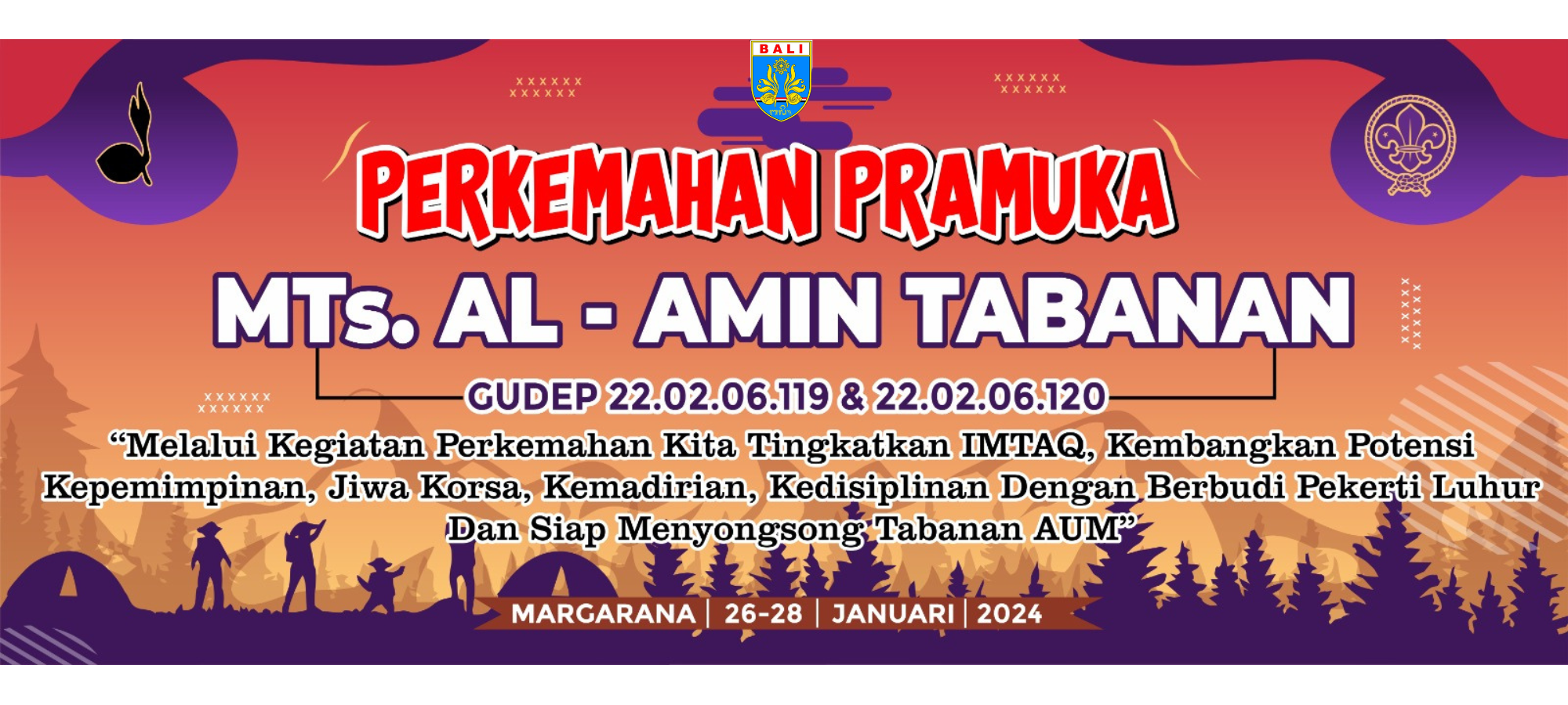 Perkemahan Akbar MTs Al-Amin Tabanan