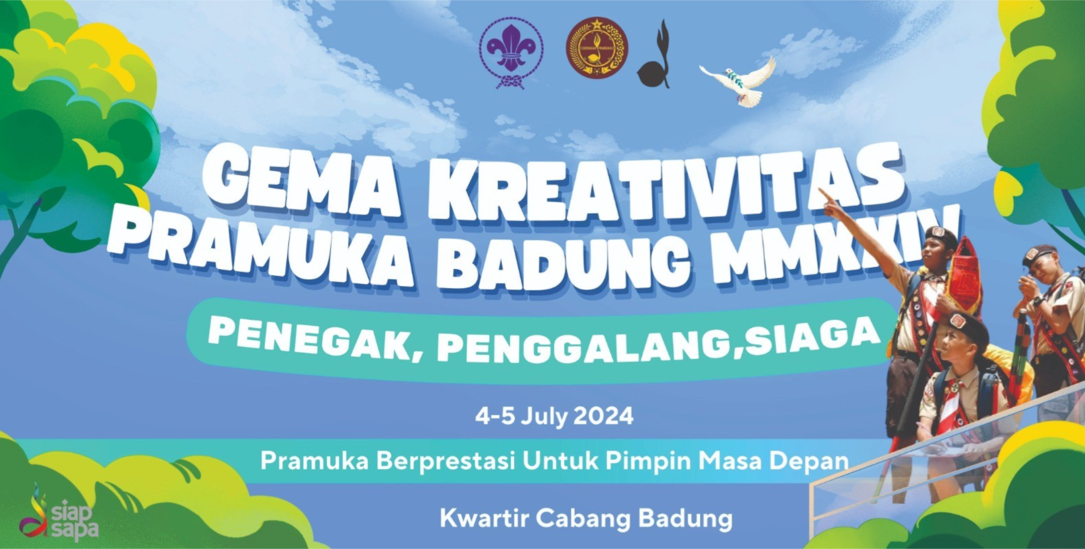 GEMA KRAETIVITAS PRAMUKA BADUNG MMXXIV (PENGGALANG)